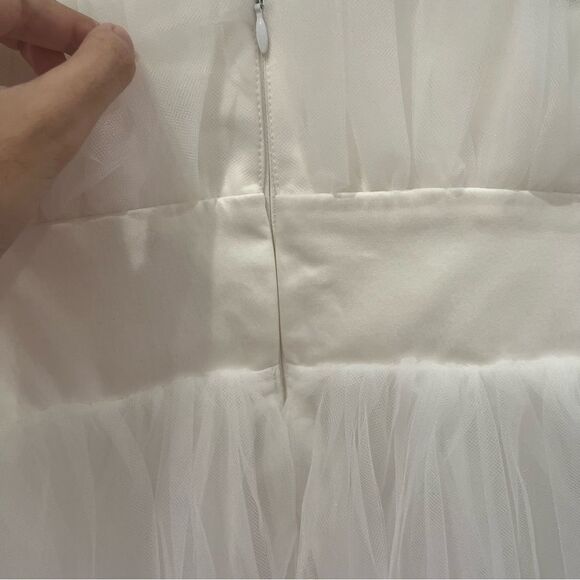 Katie May White Strapless Sundress Mini - Picture 7 of 8